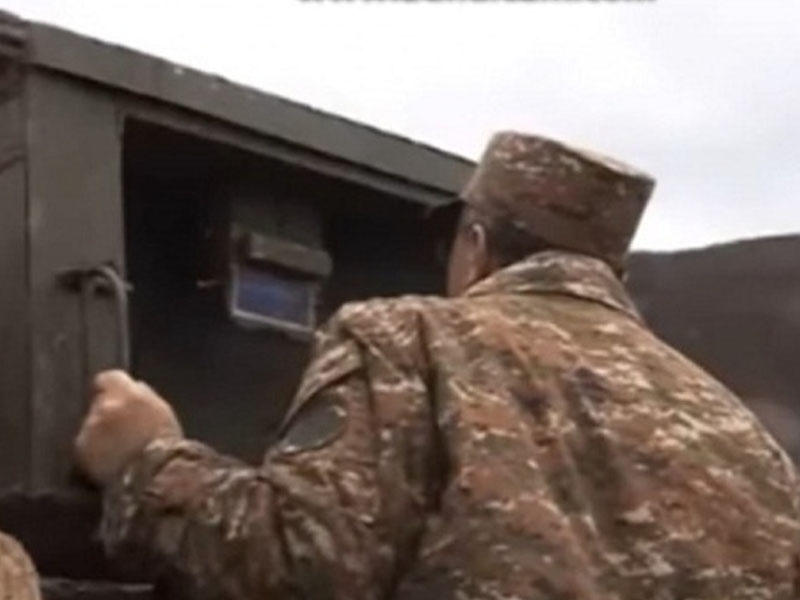 Ermənistan ordusunun yalanı üzə çıxdı