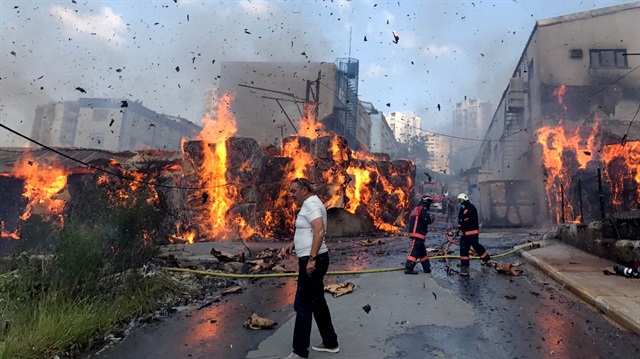 İstanbulda dəhşətli yanğın: 4 əcnəbi öldü