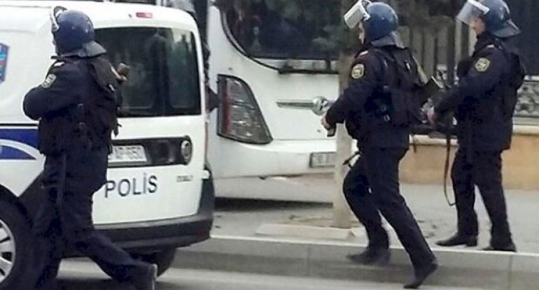 Bakı polisi əməliyyat keçirdi, saxlanılanlar var - FOTO + VİDEO
