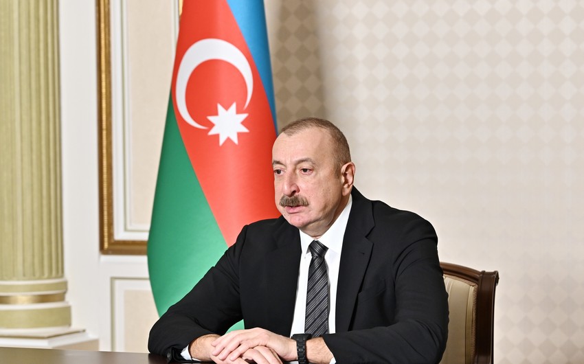 Azərbaycan Prezidenti ÜST-ə təşəkkür etdi