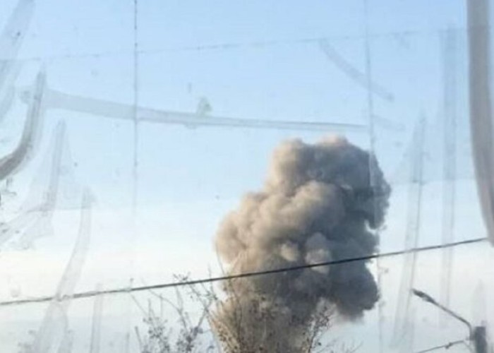 Ukraynada güclü partlayış - Hava hücumu xəbərdarlığı edildi