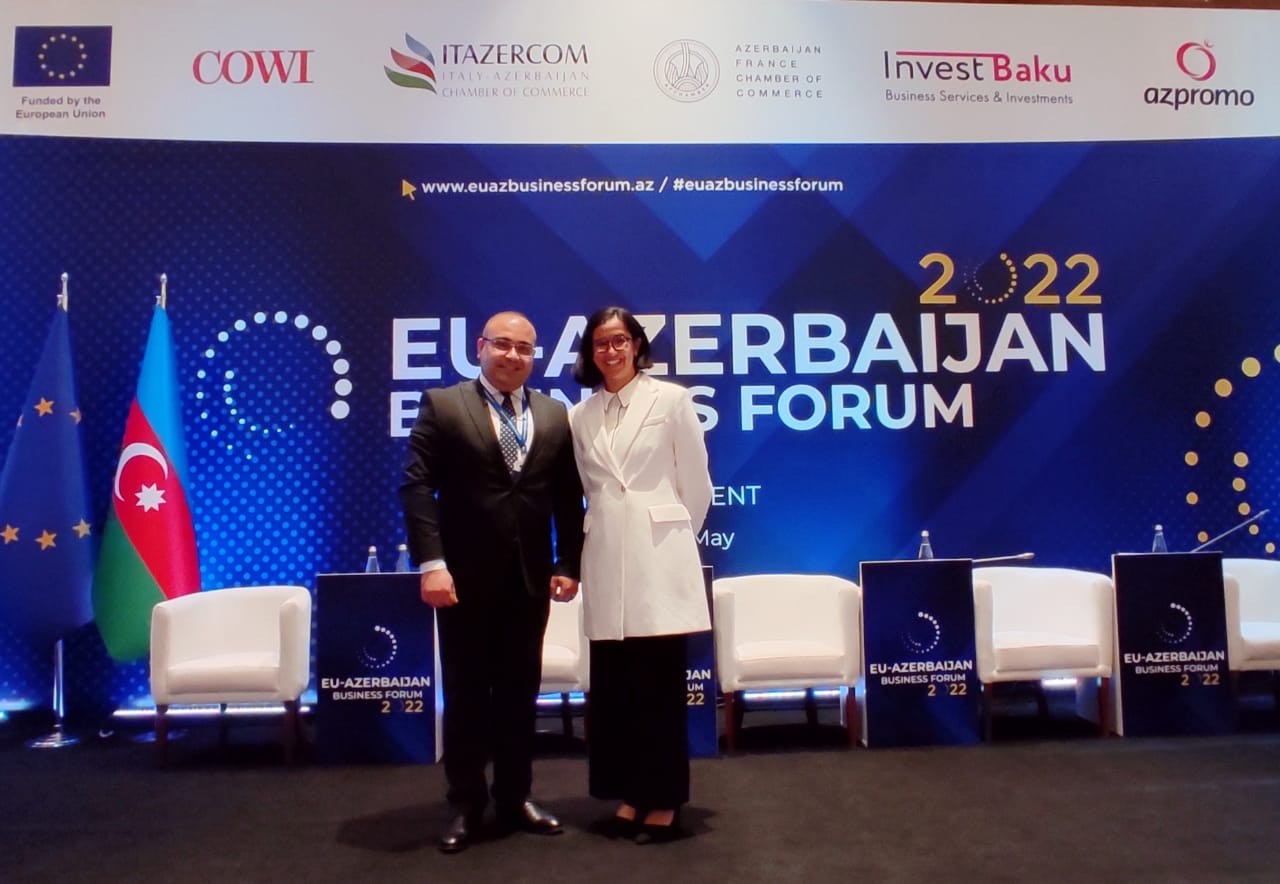 Qafqaz - İberoamerika Düşüncə Mərkəzi Aİ - AZƏRBAYCAN biznes forumunda - FOTOLAR