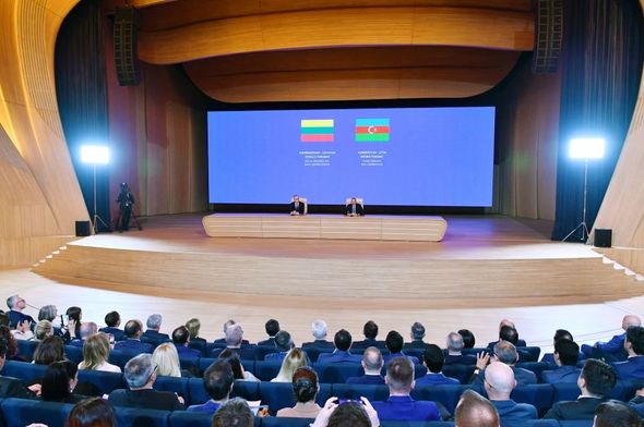 Bakıda Azərbaycan-Litva biznes forumu keçirildi - FOTOLAR / YENİLƏNDİ